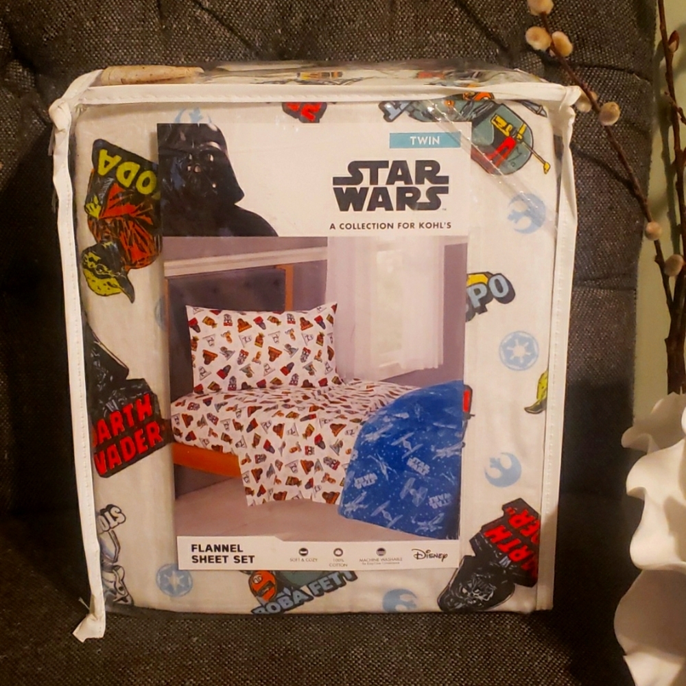 STAR WARS flannel sheet set